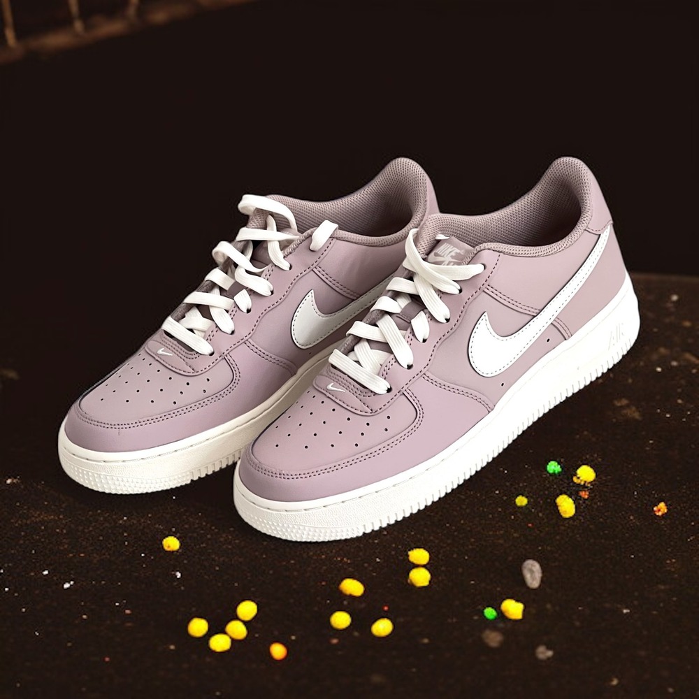 Nike Grade School Air Force 1 Low Youth 6.5 Woman 8 Rose/Sail Sneakers - Picture 14 of 14